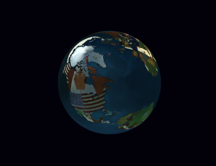 globe interactive 3d